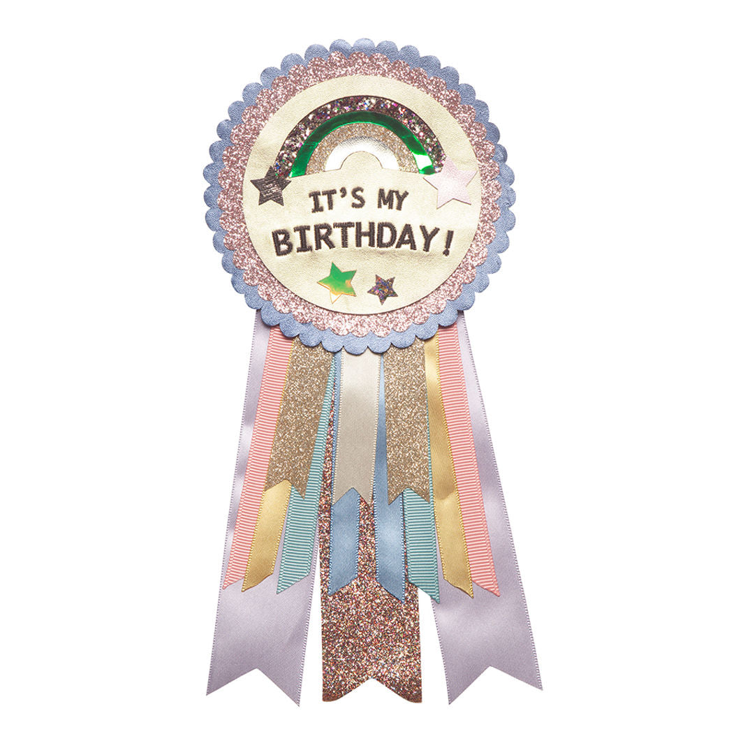 Mimi &amp; Lula Badge, Birthday Unicorn