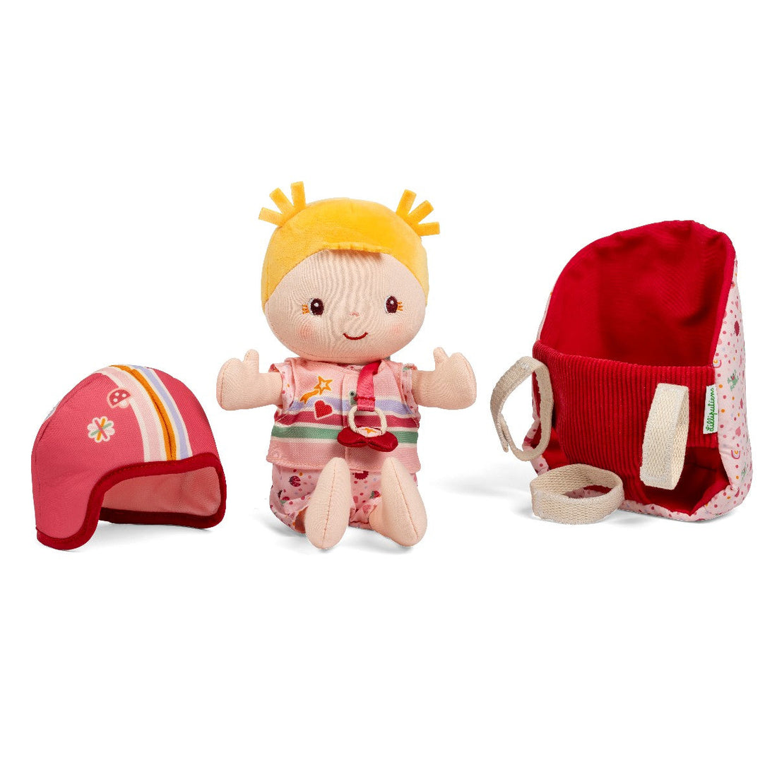 Lilliputiens Lena dukker og sykkelsete