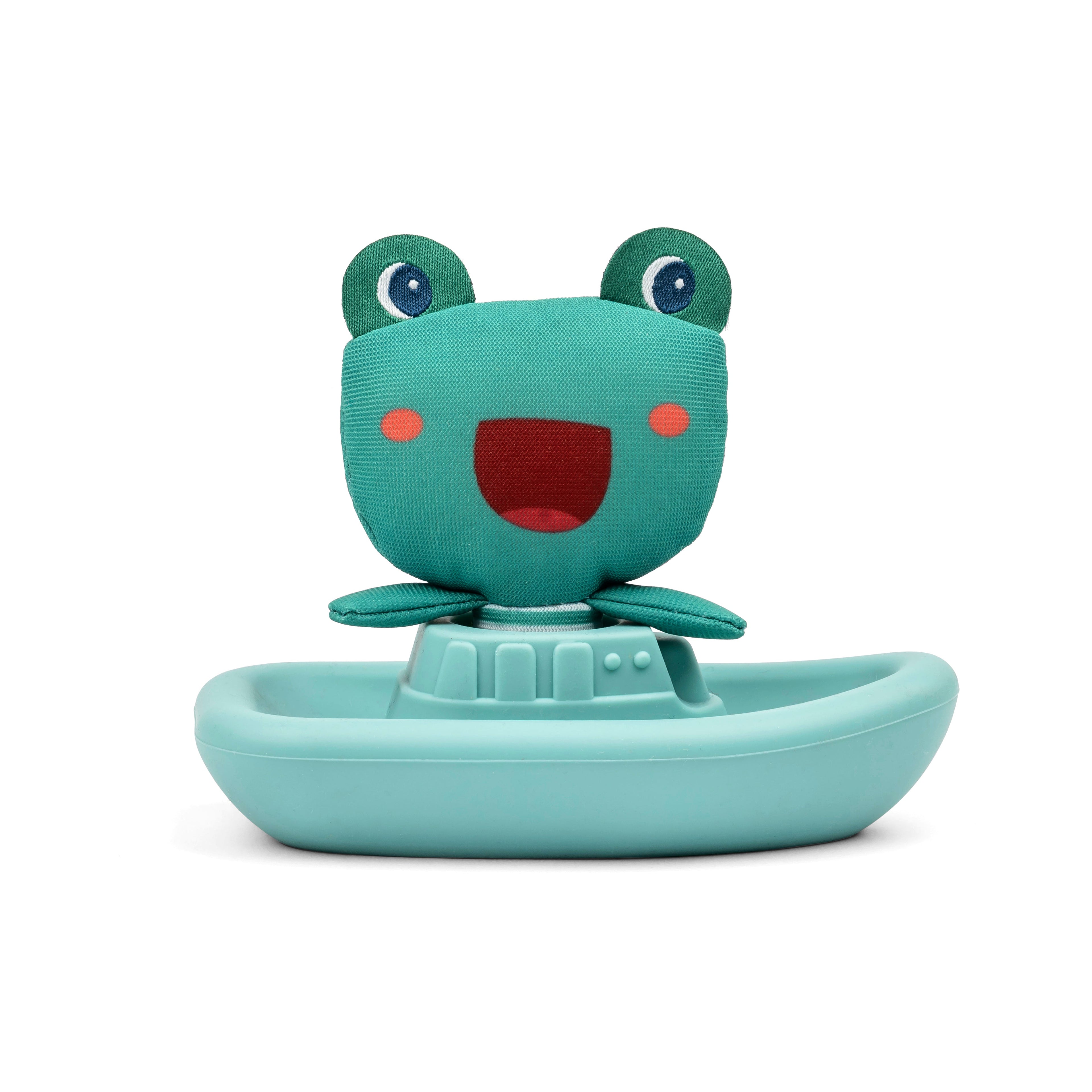 Lilliputiens, James badeleke til baby med båt