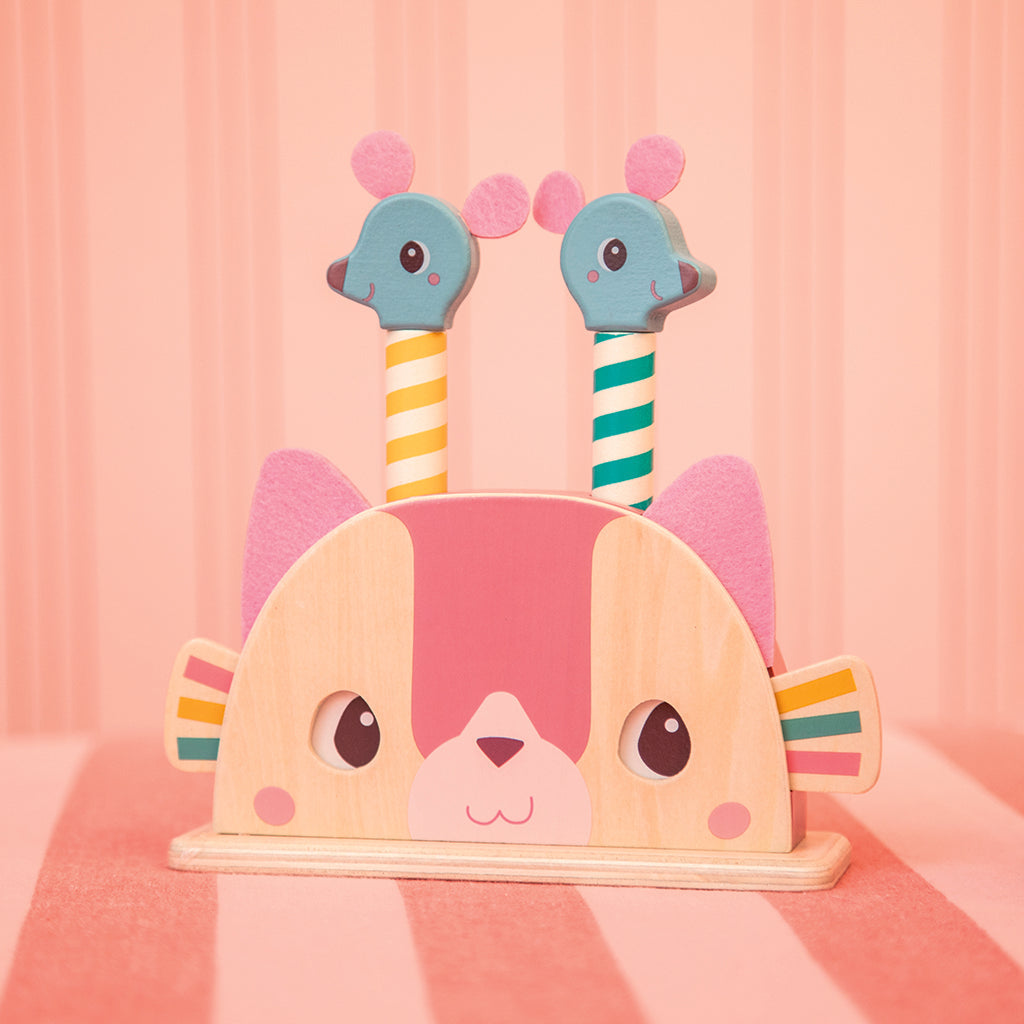 Lilliputiens pop-up-leke, katten Jeanne