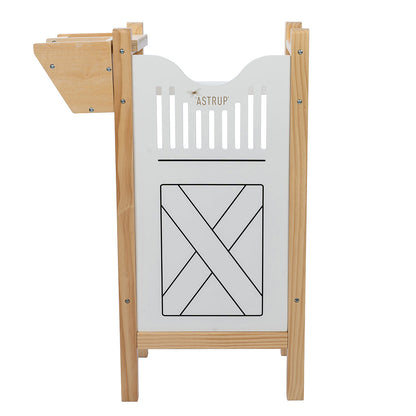 By Astrup hesteboks til 2 kæpheste