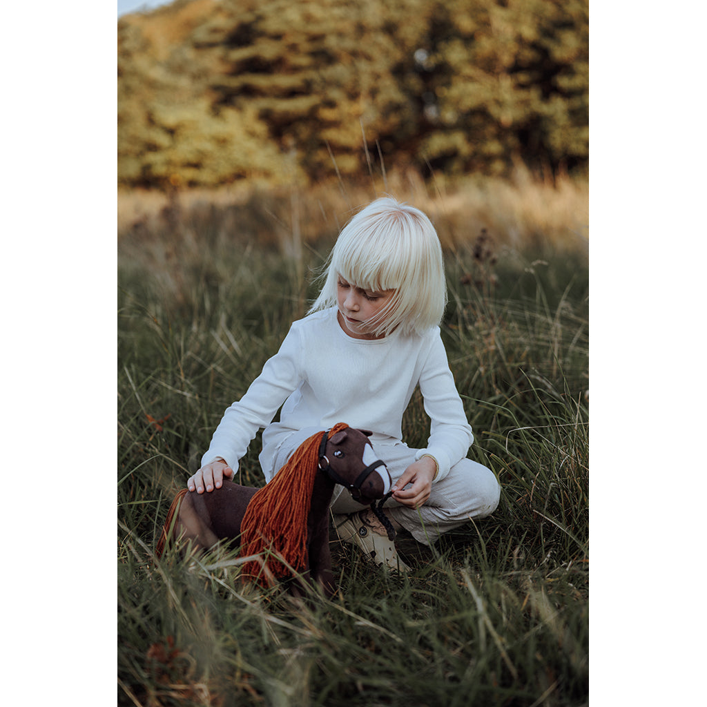 By Astrup Koseponni Pixie, brun - 30 cm