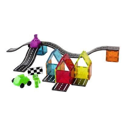 Magna-Tiles Downhill Duo, Magnetisk byggesett m. 40 dele