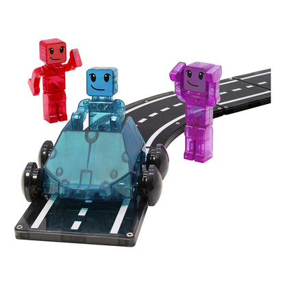 Magna-Tiles Dashers, Magnetisk byggesett m. 6 dele