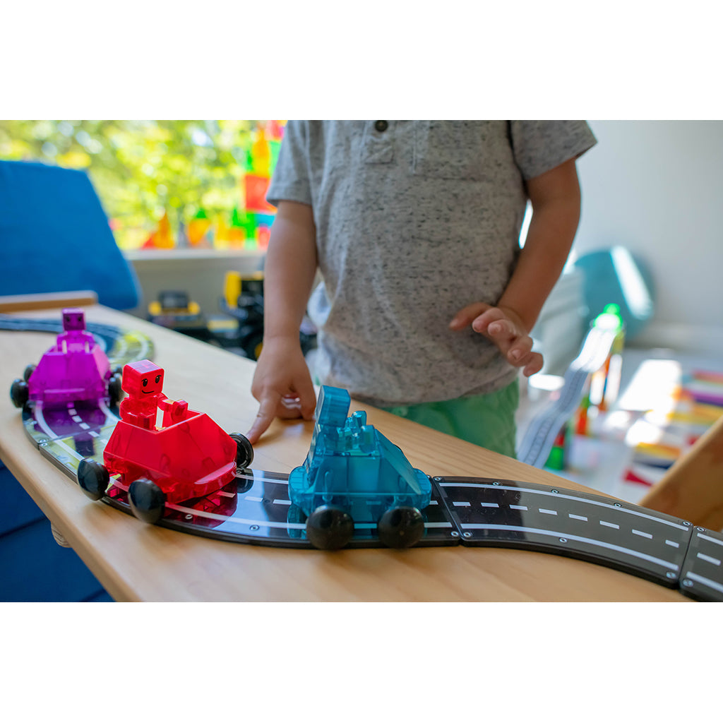 Magna-Tiles Dashers, Magnetisk byggesett m. 6 dele