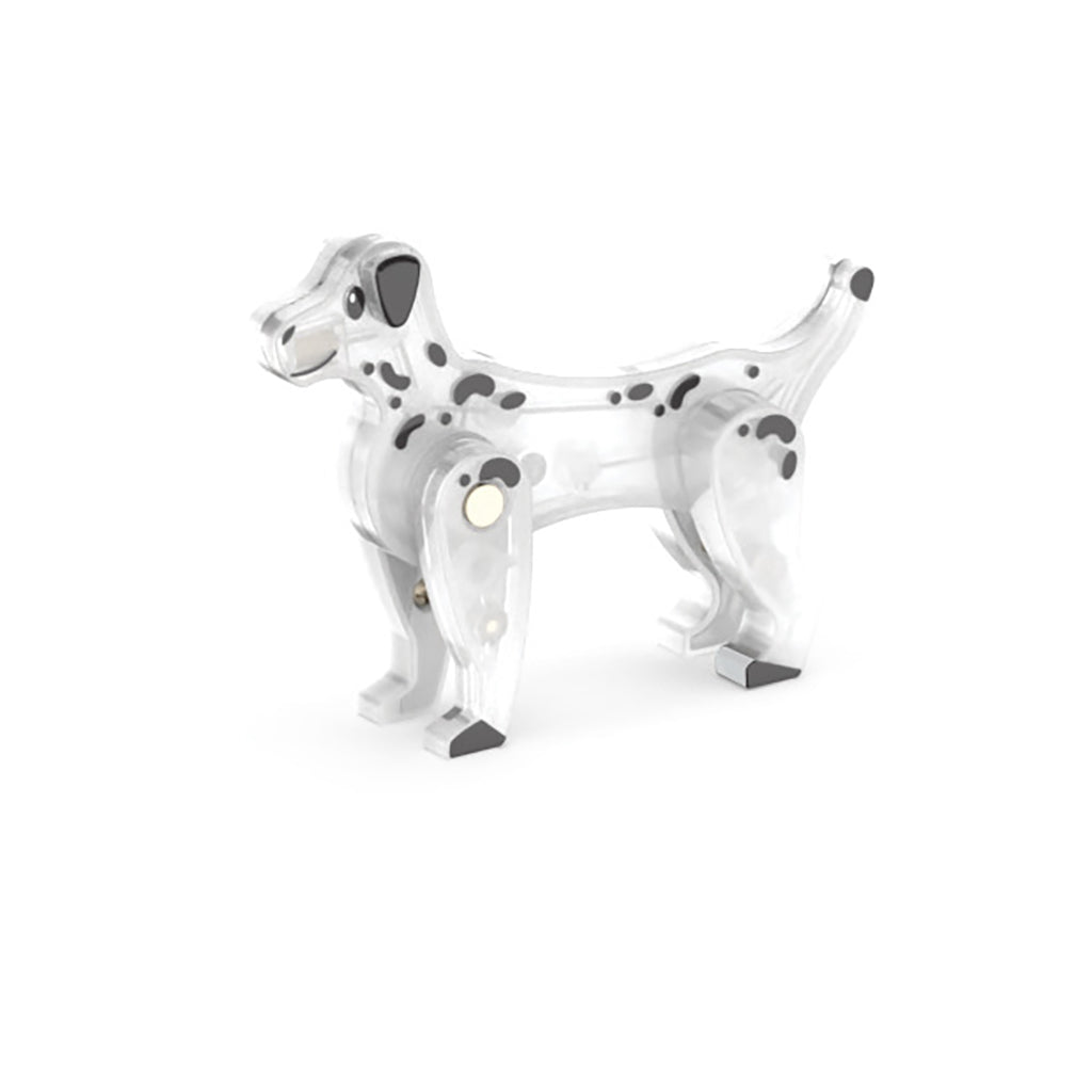 Magna-Tiles Magnetisk byggesett, Brannstasjon med lys og lyd - 50 deler