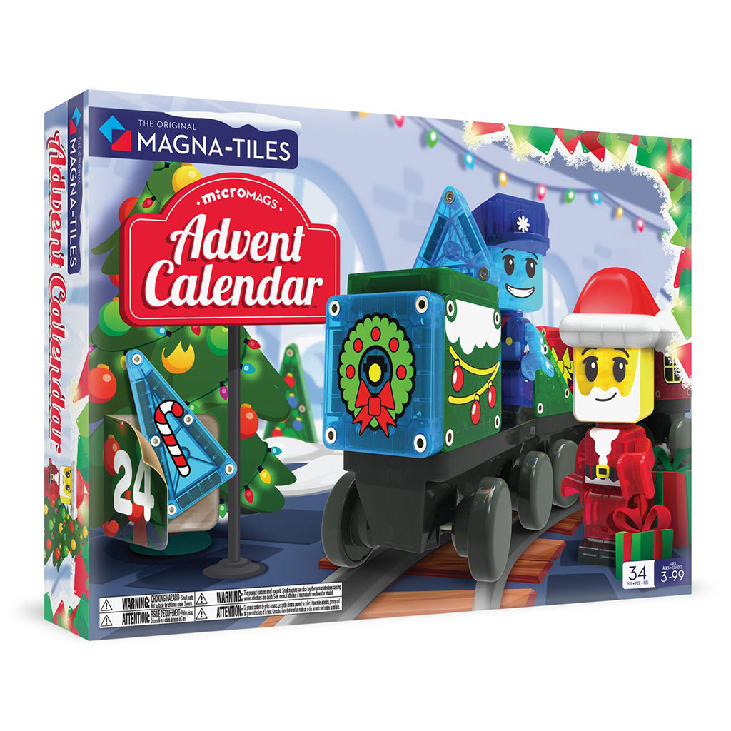 Magna-Tiles Magnetisk byggesett, adventskalender – Micro mags