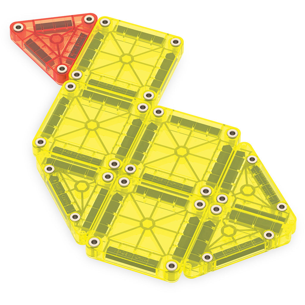 Magna-times Magnetisk Byggesett, microMAGS Deluxe reisesett i eske - 55 deler