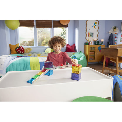 Magna-Tiles Magnetisk byggesett, Kulebane - 33 deler