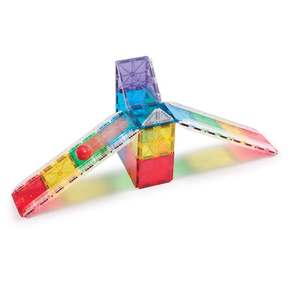 Magna-Tiles Magnetisk byggesett, Kulebane - 33 deler