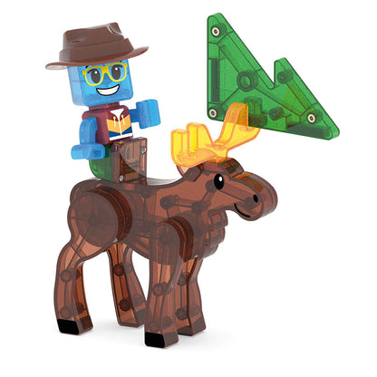 Magna-Tiles magnetisk byggesett, Tree Top Adventure med 42 deler