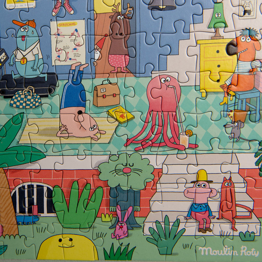 Moulin Roty - Puslespill 500 stk - Home of the Schmouks - Les Schmouks