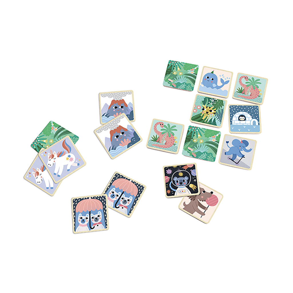 Vilac Memo av Michelle Carlslund, 48 brikker