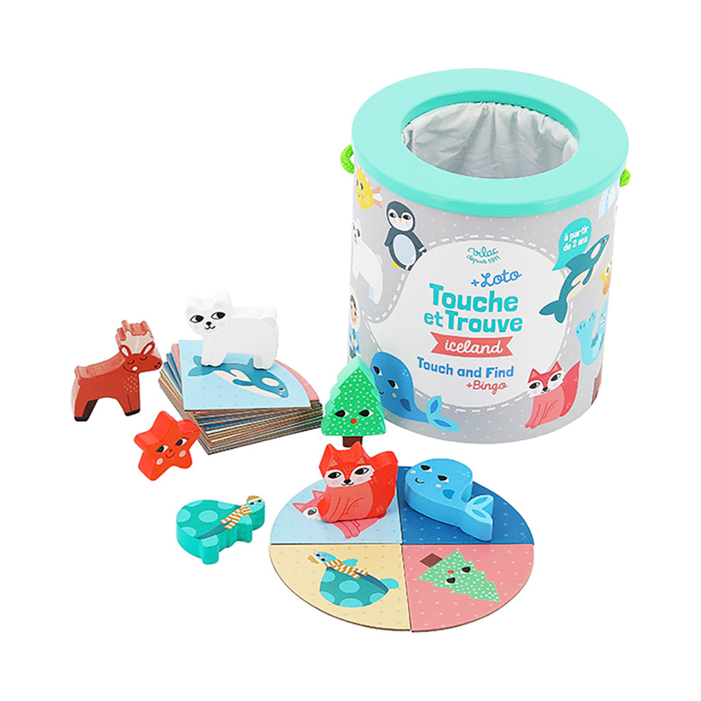 Vilac spill, Føl og finn av Michelle Carlslund - Sanse og motorikkspill