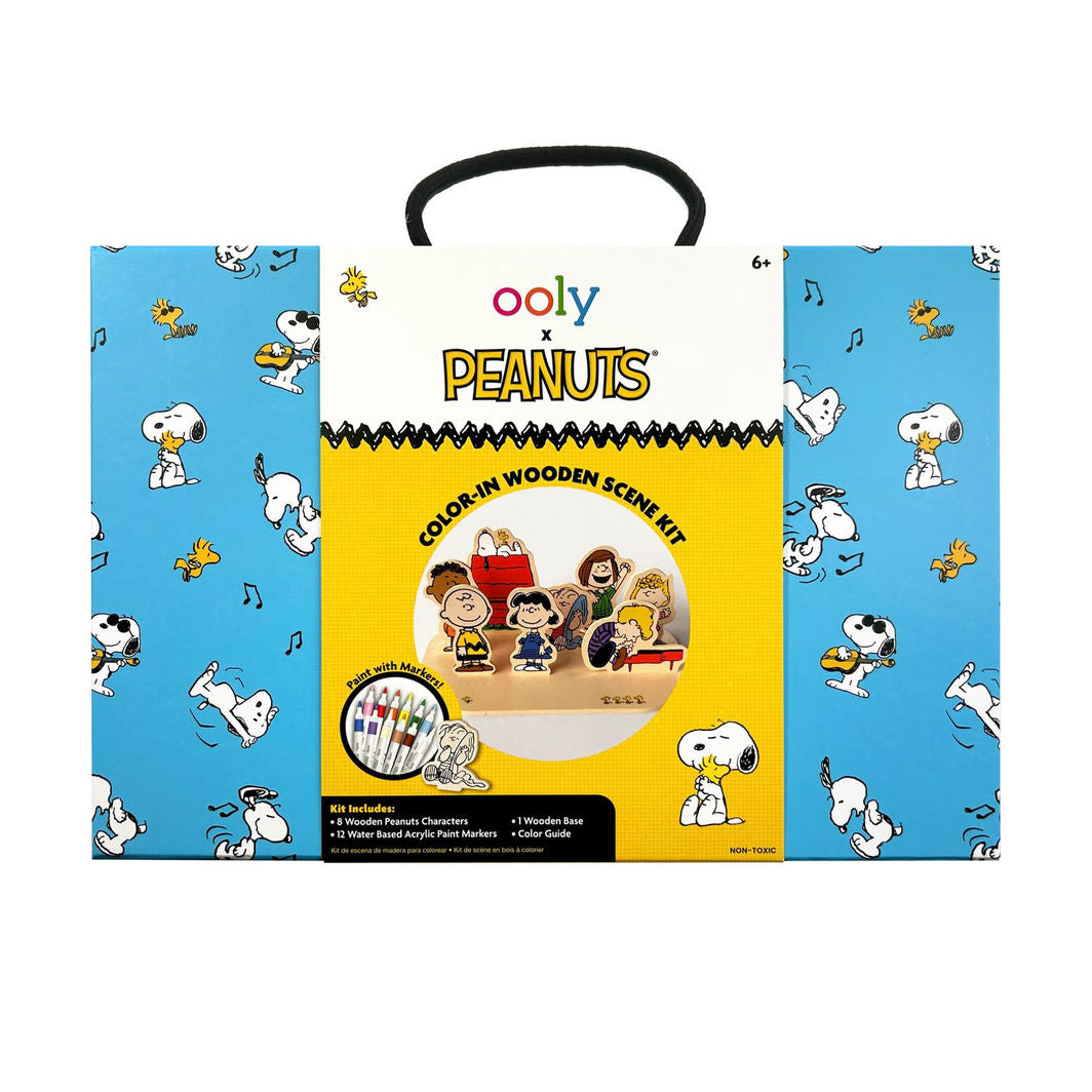 Ooly Dekorasjonssett 3D tegneserie i tre, Radiserne