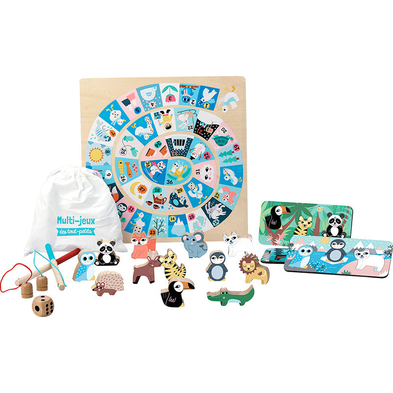 Vilac 5-i-1 spill, Iceland av Michelle Carlslund