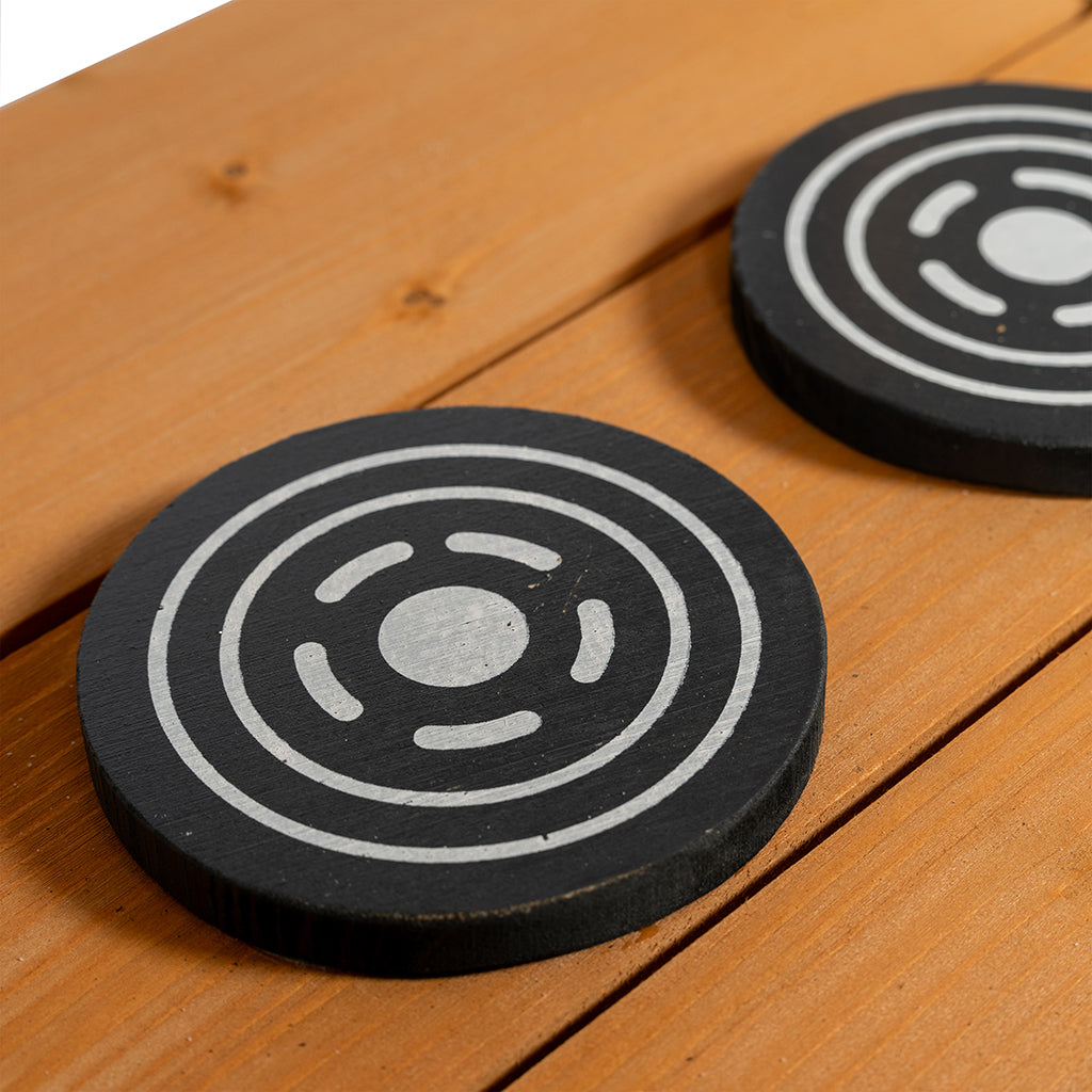 Mamamemo Mudkitchen, utekjøkken i tre for lek med gjørme