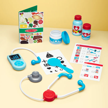 Melissa &amp; Doug Bli frisk doktorsett med 25 deler