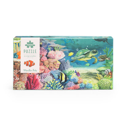 Moulin Roty - Puslespill med 1000 brikker - Coral Reef - Tout autour du monde