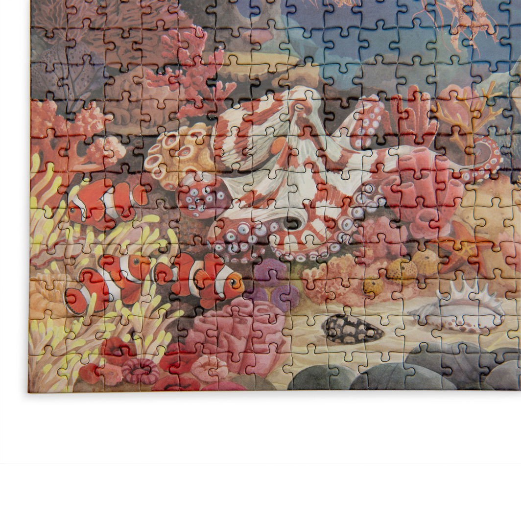 Moulin Roty - Puslespill med 1000 brikker - Coral Reef - Tout autour du monde