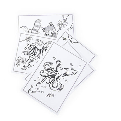 Moulin Roty Tegnetavle med lys, Tout autour du monde