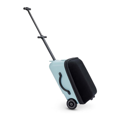 Micro Trolley Eazy Ride-On, koffert barn kan sitte på - Frosty Blue