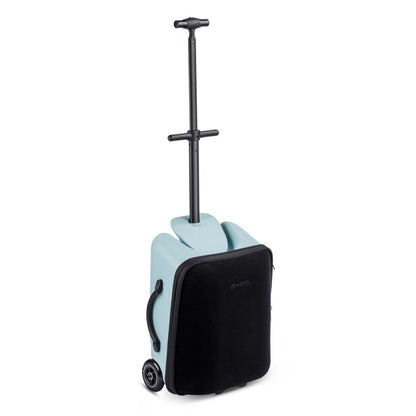 Micro Trolley Eazy Ride-On, koffert barn kan sitte på - Frosty Blue