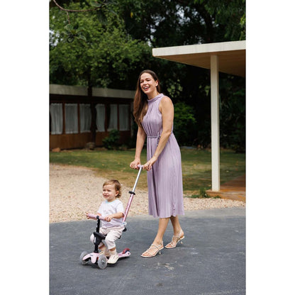 Micro sparkesykkel, Mini Deluxe LED, Rock &amp; Go - Dusty Rose