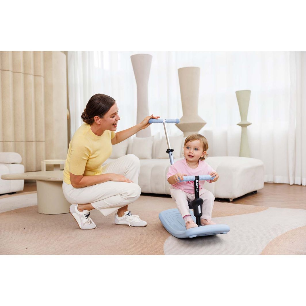 Micro sparkesykkel, Mini Deluxe LED, Rock &amp; Go - Ocean Slate