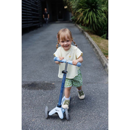 Micro sparkesykkel, Mini Deluxe LED, Rock &amp; Go - Ocean Slate