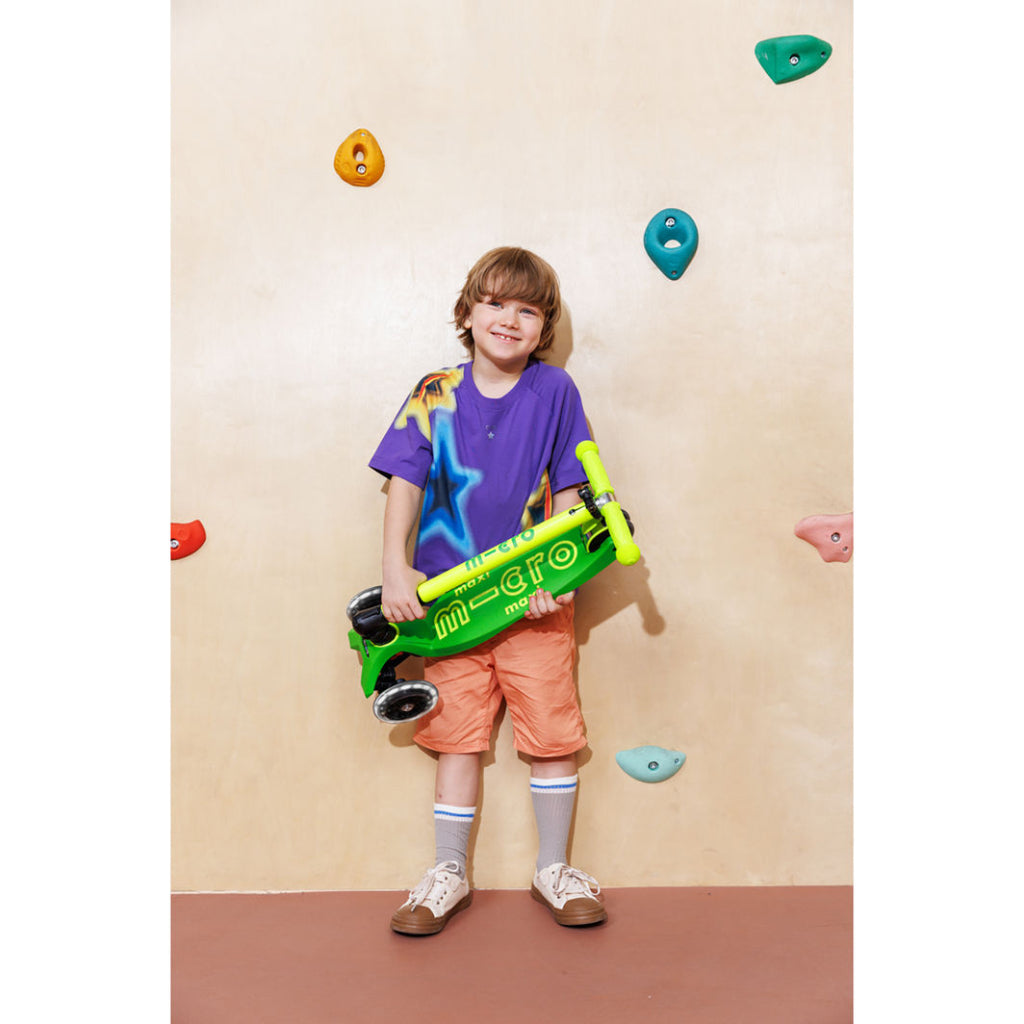 Micro - Maxi Deluxe Foldbar LED - Neon Parrot Green