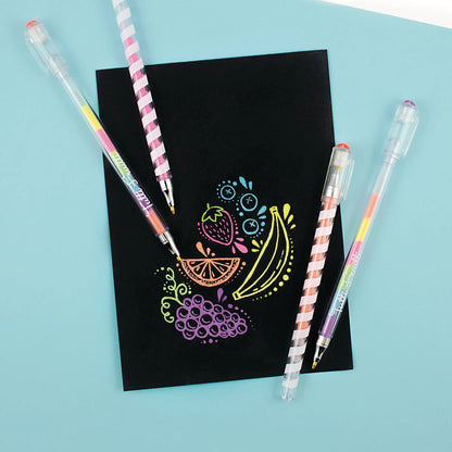 Ooly Duftende Gelpenner 6 stk, Tutti Fruitti