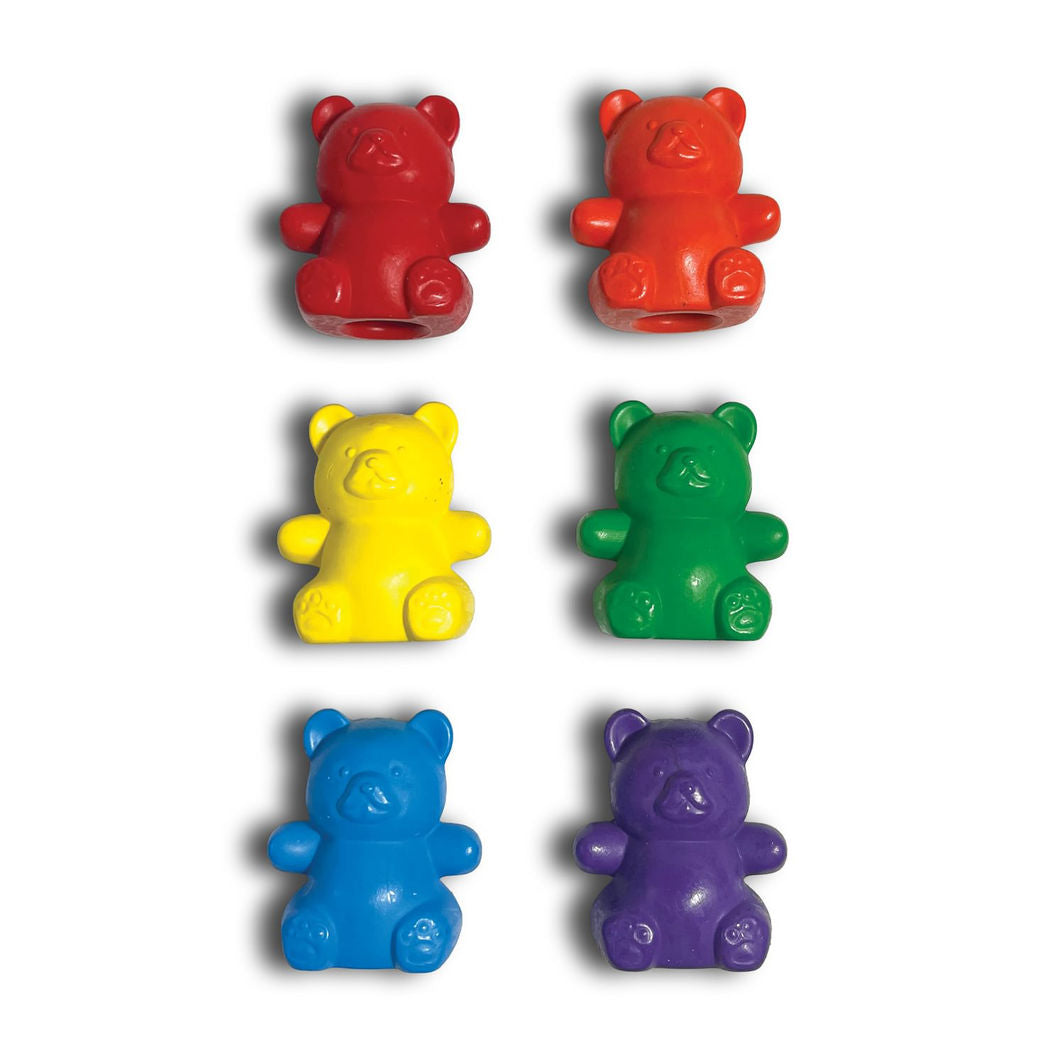 Ooly Fargekritt 6 stk, Cuddly Cubs Bear