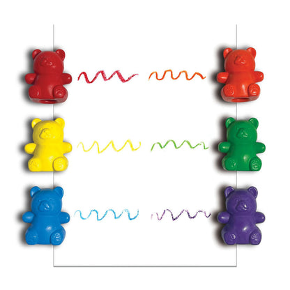 Ooly Fargekritt 6 stk, Cuddly Cubs Bear