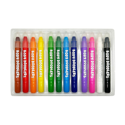 Ooly Ansiktsmaling til barn, 12 stk – Face and Body Doodlers