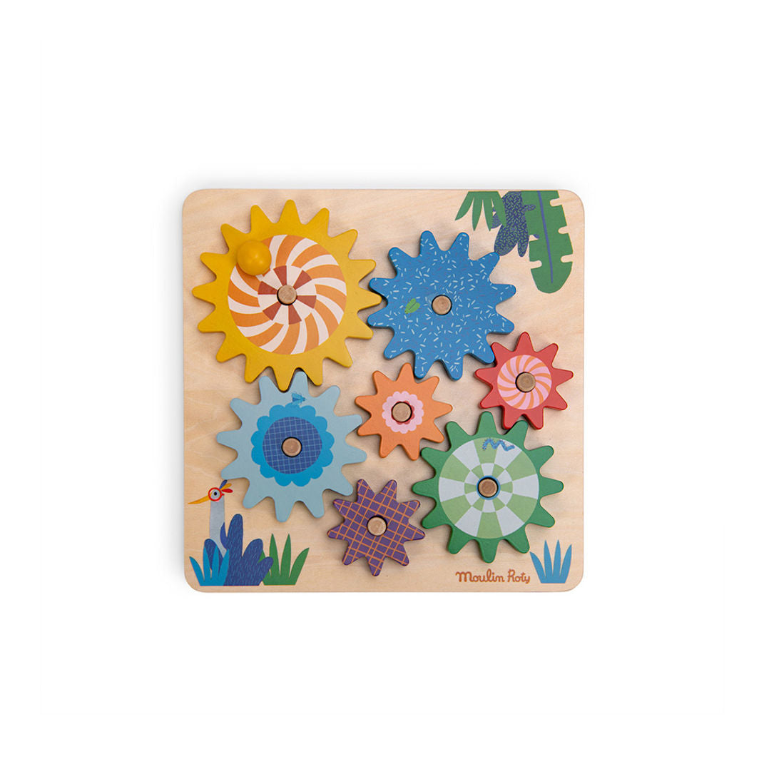 Moulin Roty, Aktivitetslek med tannhjul - Les Toupitis.