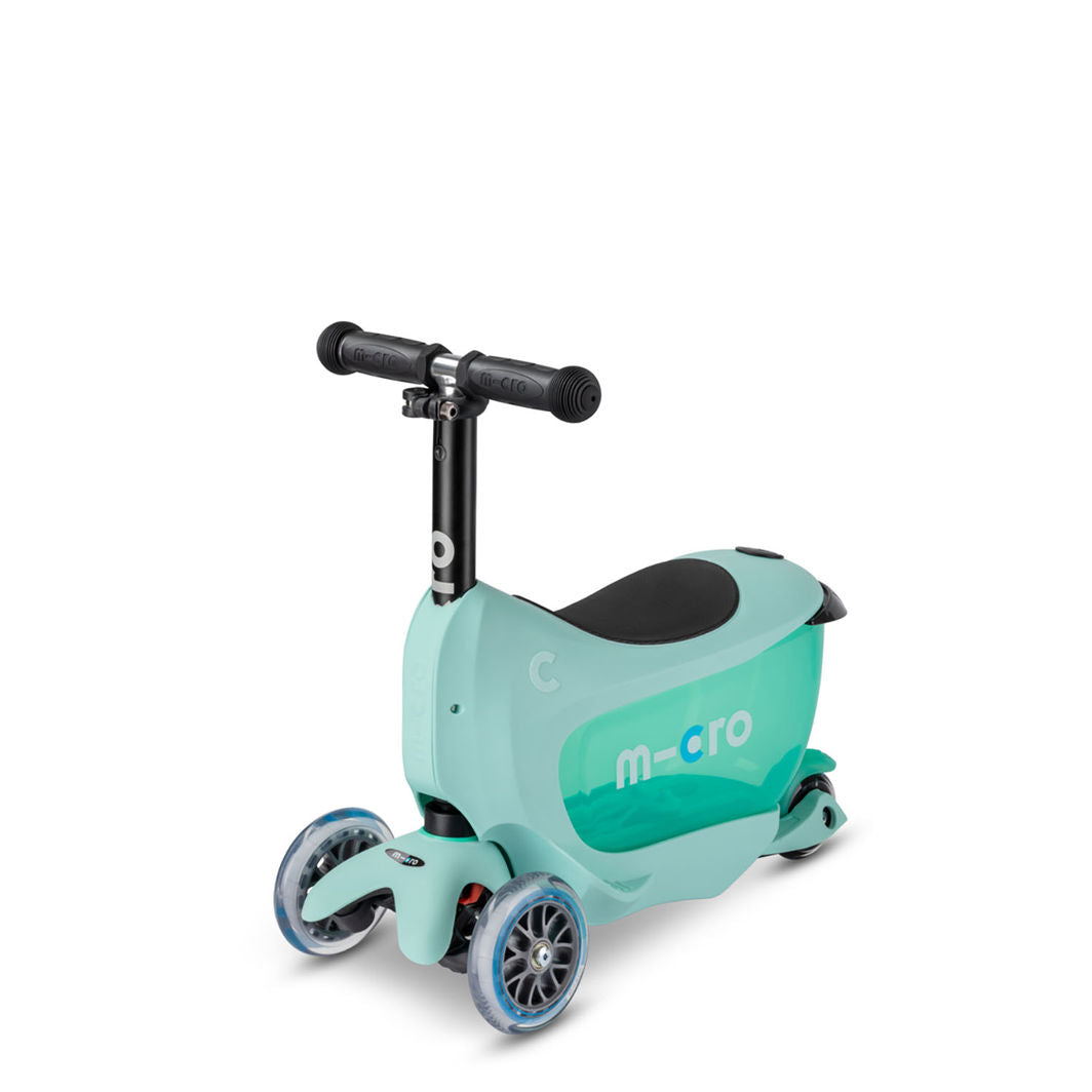 Micro Sparkesykkel, Mini2go Deluxe - Mint