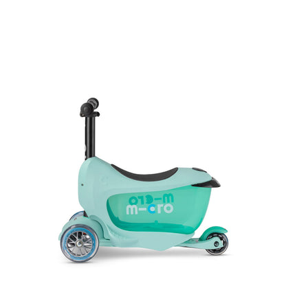 Micro Sparkesykkel, Mini2go Deluxe - Mint