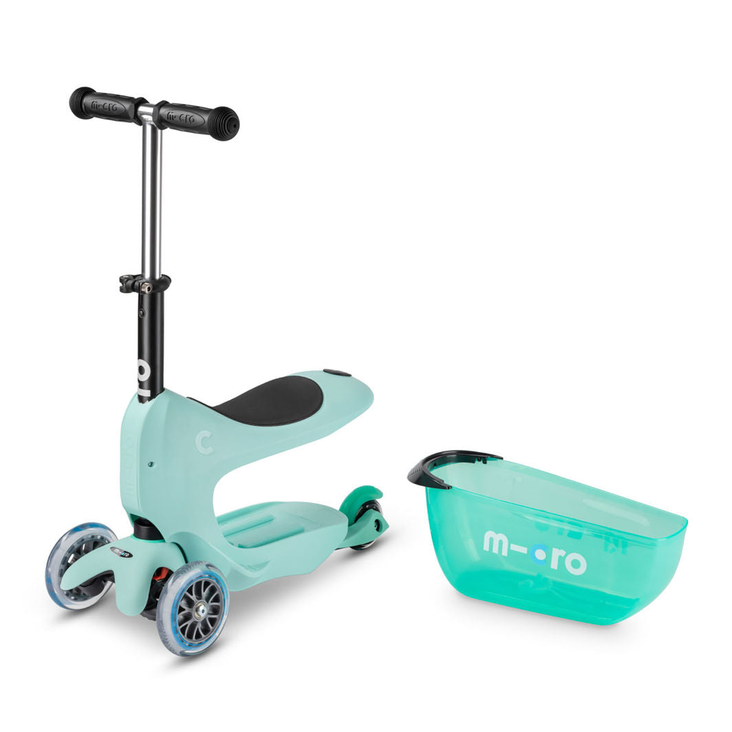 Micro Sparkesykkel, Mini2go Deluxe - Mint