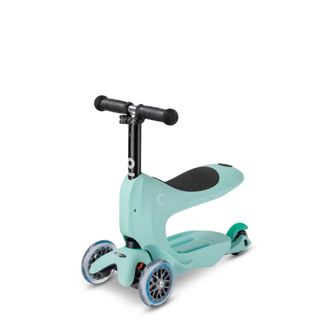 Micro Sparkesykkel, Mini2go Deluxe - Mint