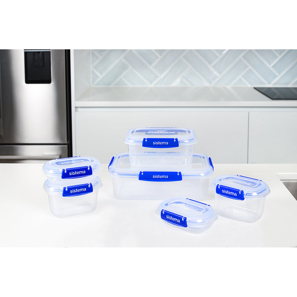 Sistema Klip it plus samlepakke, 6 stk. oppbevaring