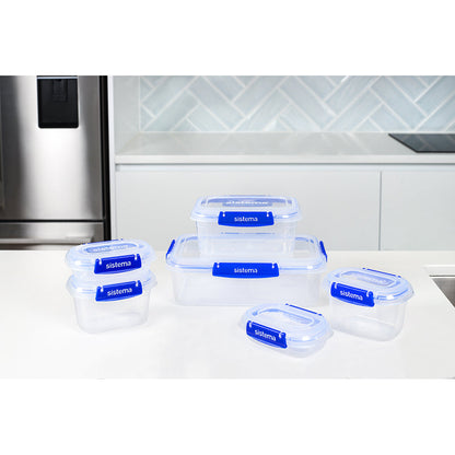 Sistema Klip it plus samlepakke, 6 stk. oppbevaring