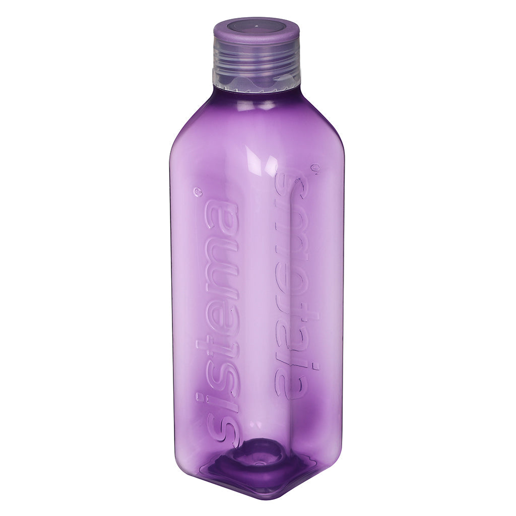 Sistema drikkeflaske, Square bottle, 1 L - Misty purple