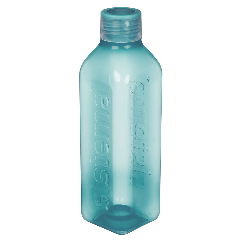 Sistema drikkeflaske, Square bottle, 1 L - Teal stone