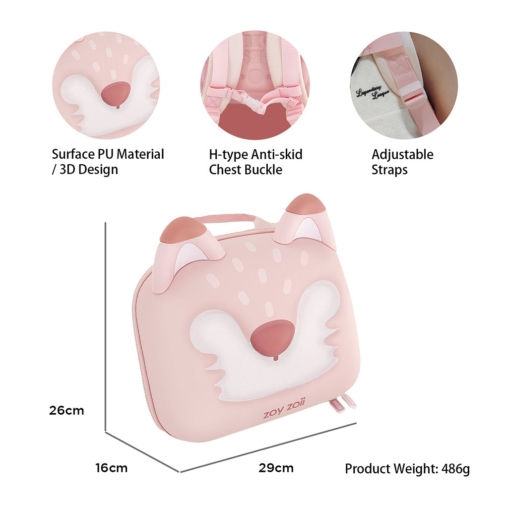 Zoy Zoii rygsekk, Pink fox