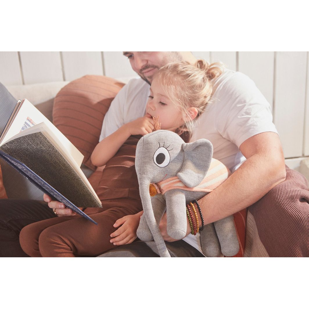 OYOY Kosedyr, Ramboline Elefant - Grå