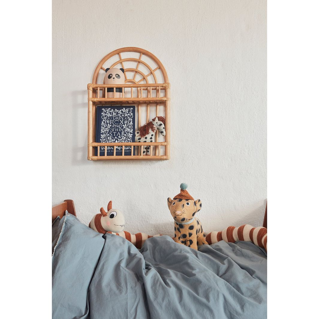 OYOY Tøydyr, Lille Pelle Pony - Råhvit / Svart