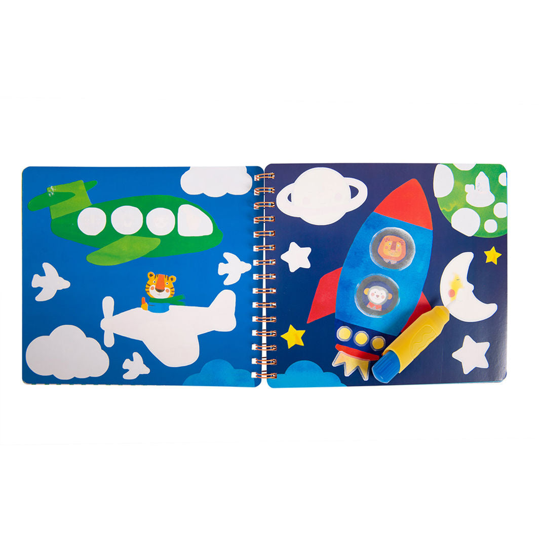 Moulin Roty, Malebok - Jeg maler med vann - Fra 18 måneder.