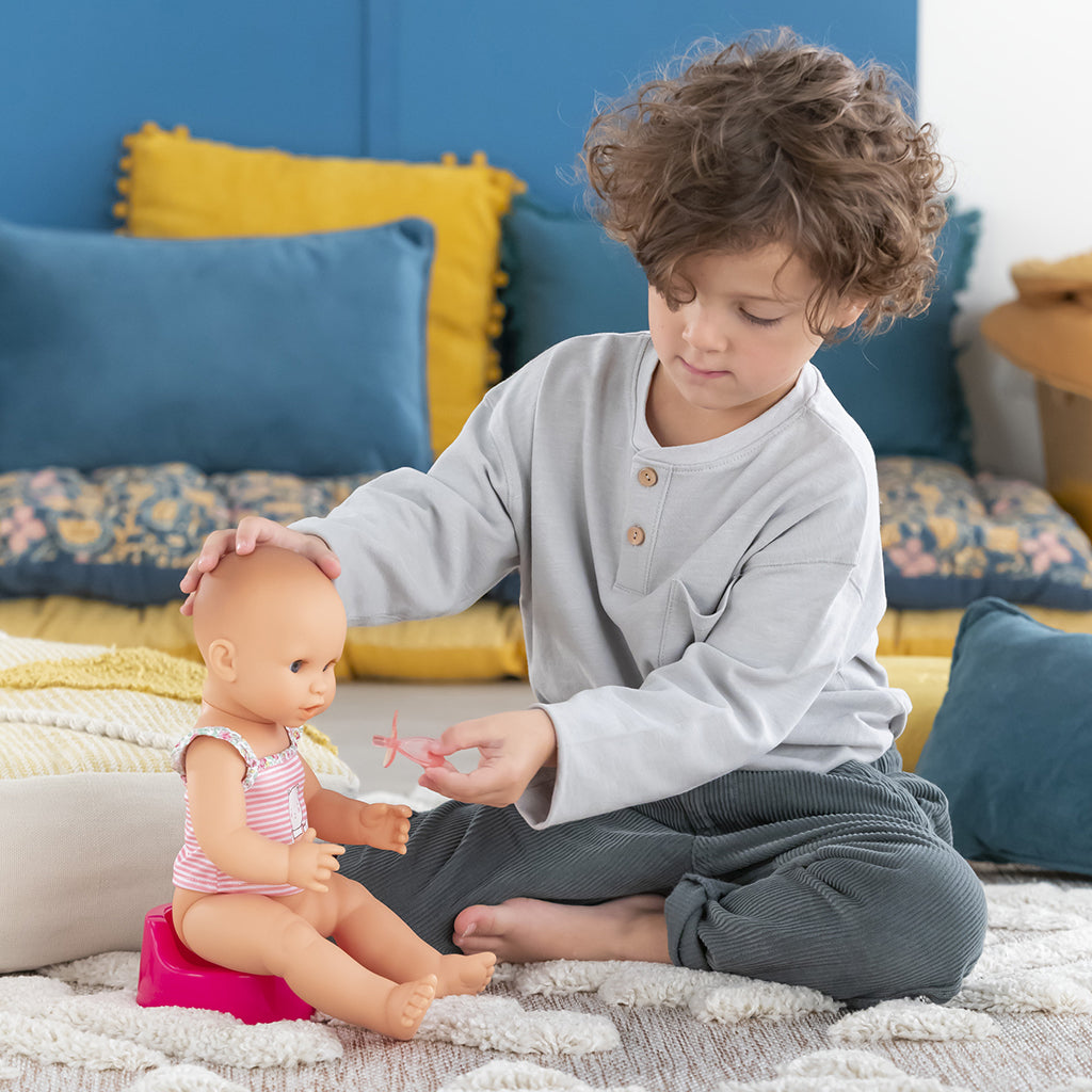 Corolle babydukke Mon Grand 36 cm, Emma – badedukke som kan drikke og tisse