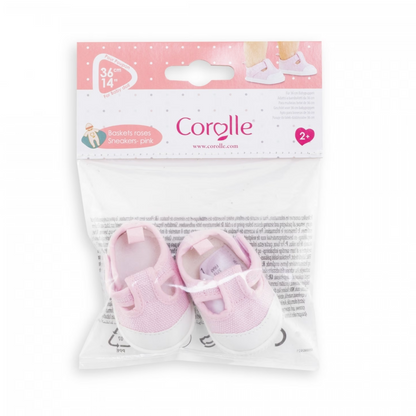 Corolle dukkesko Mon Grand 36 cm, rosa sneakers